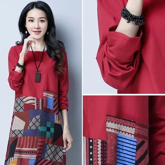 Dresses & Skirts - Patchwork Dress